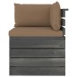 vidaXL Garten-Paletten-Ecksofa mit Kissen Kiefernholz vidaXL Garten-Paletten-Ecksofa mit Kissen Kiefernholz
