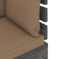 vidaXL Garten-Paletten-Ecksofa mit Kissen Kiefernholz vidaXL Garten-Paletten-Ecksofa mit Kissen Kiefernholz