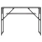 vidaXL Konsolentisch mit Ablage Grau Sonoma 105x30x75cm Holzwerkstoff vidaXL Konsolentisch mit Ablage Grau Sonoma 105x30x75cm Holzwerkstoff