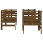 vidaXL 3-tlg. Garten-Lounge-Set Honigbraun Massivholz Kiefer vidaXL 3-tlg. Garten-Lounge-Set Honigbraun Massivholz Kiefer