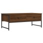 vidaXL Couchtisch Braun Eichen-Optik 101x49x39,5 cm Holzwerkstoff vidaXL Couchtisch Braun Eichen-Optik 101x49x39,5 cm Holzwerkstoff