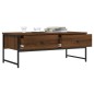 vidaXL Couchtisch Braun Eichen-Optik 101x49x39,5 cm Holzwerkstoff vidaXL Couchtisch Braun Eichen-Optik 101x49x39,5 cm Holzwerkstoff