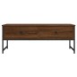 vidaXL Couchtisch Braun Eichen-Optik 101x49x39,5 cm Holzwerkstoff vidaXL Couchtisch Braun Eichen-Optik 101x49x39,5 cm Holzwerkstoff