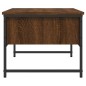 vidaXL Couchtisch Braun Eichen-Optik 101x49x39,5 cm Holzwerkstoff vidaXL Couchtisch Braun Eichen-Optik 101x49x39,5 cm Holzwerkstoff