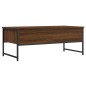 vidaXL Couchtisch Braun Eichen-Optik 101x49x39,5 cm Holzwerkstoff vidaXL Couchtisch Braun Eichen-Optik 101x49x39,5 cm Holzwerkstoff