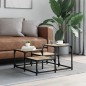 vidaXL Couchtisch Sonoma-Eiche 68x68x40 cm Holzwerkstoff vidaXL Couchtisch Sonoma-Eiche 68x68x40 cm Holzwerkstoff