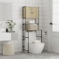 vidaXL Waschmaschinenschrank Sonoma-Eiche 67x48x194 cm Holzwerkstoff vidaXL Waschmaschinenschrank Sonoma-Eiche 67x48x194 cm Holzwerkstoff