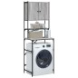 vidaXL Waschmaschinenschrank Grau Sonoma 67x48x194 cm Holzwerkstoff vidaXL Waschmaschinenschrank Grau Sonoma 67x48x194 cm Holzwerkstoff