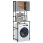 vidaXL Waschmaschinenschrank Grau Sonoma 67x48x194 cm Holzwerkstoff vidaXL Waschmaschinenschrank Grau Sonoma 67x48x194 cm Holzwerkstoff