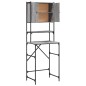 vidaXL Waschmaschinenschrank Grau Sonoma 67x48x194 cm Holzwerkstoff vidaXL Waschmaschinenschrank Grau Sonoma 67x48x194 cm Holzwerkstoff