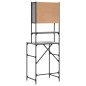 vidaXL Waschmaschinenschrank Grau Sonoma 67x48x194 cm Holzwerkstoff vidaXL Waschmaschinenschrank Grau Sonoma 67x48x194 cm Holzwerkstoff