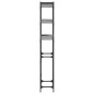 vidaXL Waschmaschinenregal Grau Sonoma 67x25x163 cm Holzwerkstoff vidaXL Waschmaschinenregal Grau Sonoma 67x25x163 cm Holzwerkstoff