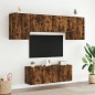 vidaXL 6-tlg. Wohnwand Räuchereiche Holzwerkstoff vidaXL 6-tlg. Wohnwand Räuchereiche Holzwerkstoff
