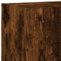 vidaXL 4-tlg. Wohnwand Räuchereiche Holzwerkstoff vidaXL 4-tlg. Wohnwand Räuchereiche Holzwerkstoff