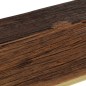 vidaXL Konsolentisch Golden Edelstahl und Massivholz vidaXL Konsolentisch Golden Edelstahl und Massivholz