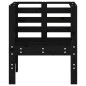 vidaXL Gartenstühle 2 Stk. Schwarz 61,5x53x71 cm Massivholz Kiefer vidaXL Gartenstühle 2 Stk. Schwarz 61,5x53x71 cm Massivholz Kiefer