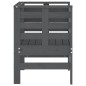 vidaXL Gartenstühle 2 Stk. Grau 61,5x53x71 cm Massivholz Kiefer vidaXL Gartenstühle 2 Stk. Grau 61,5x53x71 cm Massivholz Kiefer