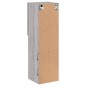 vidaXL TV-Schränke mit LED-Leuchten 2 Stk. Grau Sonoma 30,5x30x102 cm vidaXL TV-Schränke mit LED-Leuchten 2 Stk. Grau Sonoma 30,5x30x102 cm