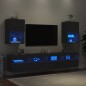vidaXL TV-Schränke mit LED-Leuchten 2 Stk. Schwarz 40,5x30x60 cm vidaXL TV-Schränke mit LED-Leuchten 2 Stk. Schwarz 40,5x30x60 cm
