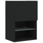 vidaXL TV-Schränke mit LED-Leuchten 2 Stk. Schwarz 40,5x30x60 cm vidaXL TV-Schränke mit LED-Leuchten 2 Stk. Schwarz 40,5x30x60 cm