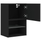 vidaXL TV-Schränke mit LED-Leuchten 2 Stk. Schwarz 40,5x30x60 cm vidaXL TV-Schränke mit LED-Leuchten 2 Stk. Schwarz 40,5x30x60 cm