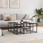 vidaXL Couchtisch Braun Eichen-Optik 91x91x40 cm Holzwerkstoff vidaXL Couchtisch Braun Eichen-Optik 91x91x40 cm Holzwerkstoff
