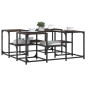 vidaXL Couchtisch Braun Eichen-Optik 91x91x40 cm Holzwerkstoff vidaXL Couchtisch Braun Eichen-Optik 91x91x40 cm Holzwerkstoff