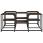 vidaXL Couchtisch Braun Eichen-Optik 91x91x40 cm Holzwerkstoff vidaXL Couchtisch Braun Eichen-Optik 91x91x40 cm Holzwerkstoff