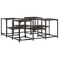 vidaXL Couchtisch Braun Eichen-Optik 91x91x40 cm Holzwerkstoff vidaXL Couchtisch Braun Eichen-Optik 91x91x40 cm Holzwerkstoff