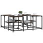 vidaXL Couchtisch Räuchereiche 91x91x40 cm Holzwerkstoff vidaXL Couchtisch Räuchereiche 91x91x40 cm Holzwerkstoff