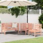 vidaXL 3-tlg. Garten-Lounge-Set Massivholz Douglasie vidaXL 3-tlg. Garten-Lounge-Set Massivholz Douglasie