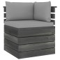 vidaXL 5-tlg. Garten-Sofagarnitur aus Paletten mit Kissen Kiefernholz vidaXL 5-tlg. Garten-Sofagarnitur aus Paletten mit Kissen Kiefernholz