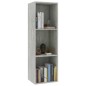 vidaXL Bücherregal/TV-Schrank Betongrau 36x30x114 cm Holzwerkstoff vidaXL Bücherregal/TV-Schrank Betongrau 36x30x114 cm Holzwerkstoff