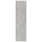 vidaXL Bücherregal/TV-Schrank Betongrau 36x30x114 cm Holzwerkstoff vidaXL Bücherregal/TV-Schrank Betongrau 36x30x114 cm Holzwerkstoff