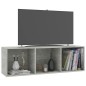 vidaXL Bücherregal/TV-Schrank Betongrau 36x30x114 cm Holzwerkstoff vidaXL Bücherregal/TV-Schrank Betongrau 36x30x114 cm Holzwerkstoff