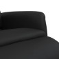 vidaXL Relaxsessel mit Fußteil Schwarz Kunstleder vidaXL Relaxsessel mit Fußteil Schwarz Kunstleder