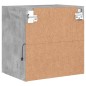 vidaXL Wand-Nachttische mit LED-Leuchten 2 Stk. Betongrau vidaXL Wand-Nachttische mit LED-Leuchten 2 Stk. Betongrau