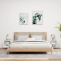 vidaXL Wand-Nachttische mit LED-Leuchten 2 Stk. Weiß vidaXL Wand-Nachttische mit LED-Leuchten 2 Stk. Weiß