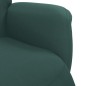 vidaXL Relaxsessel mit Fußteil Dunkelgrün Samt vidaXL Relaxsessel mit Fußteil Dunkelgrün Samt