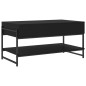 vidaXL Couchtisch Schwarz 90x50x45 cm Holzwerkstoff vidaXL Couchtisch Schwarz 90x50x45 cm Holzwerkstoff