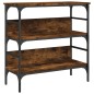 vidaXL Konsolentisch Räuchereiche 75x32x75 cm Holzwerkstoff vidaXL Konsolentisch Räuchereiche 75x32x75 cm Holzwerkstoff