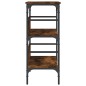 vidaXL Konsolentisch Räuchereiche 75x32x75 cm Holzwerkstoff vidaXL Konsolentisch Räuchereiche 75x32x75 cm Holzwerkstoff