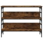 vidaXL Konsolentisch Räuchereiche 100x32x75 cm Holzwerkstoff vidaXL Konsolentisch Räuchereiche 100x32x75 cm Holzwerkstoff