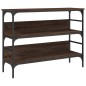 vidaXL Konsolentisch Braun Eichen-Optik 100x32x75 cm Holzwerkstoff vidaXL Konsolentisch Braun Eichen-Optik 100x32x75 cm Holzwerkstoff