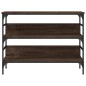 vidaXL Konsolentisch Braun Eichen-Optik 100x32x75 cm Holzwerkstoff vidaXL Konsolentisch Braun Eichen-Optik 100x32x75 cm Holzwerkstoff