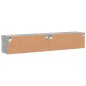 vidaXL TV-Schränke mit LED-Leuchten 2 Stk. Betongrau 80x30x30 cm vidaXL TV-Schränke mit LED-Leuchten 2 Stk. Betongrau 80x30x30 cm