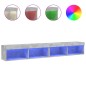 vidaXL TV-Schränke mit LED-Leuchten 2 Stk. Betongrau 100x30x30 cm vidaXL TV-Schränke mit LED-Leuchten 2 Stk. Betongrau 100x30x30 cm