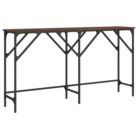 vidaXL Konsolentisch Braun Eichen-Optik 140x29x75 cm Holzwerkstoff