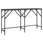 vidaXL Konsolentisch Braun Eichen-Optik 140x29x75 cm Holzwerkstoff