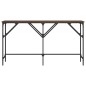 vidaXL Konsolentisch Braun Eichen-Optik 140x29x75 cm Holzwerkstoff